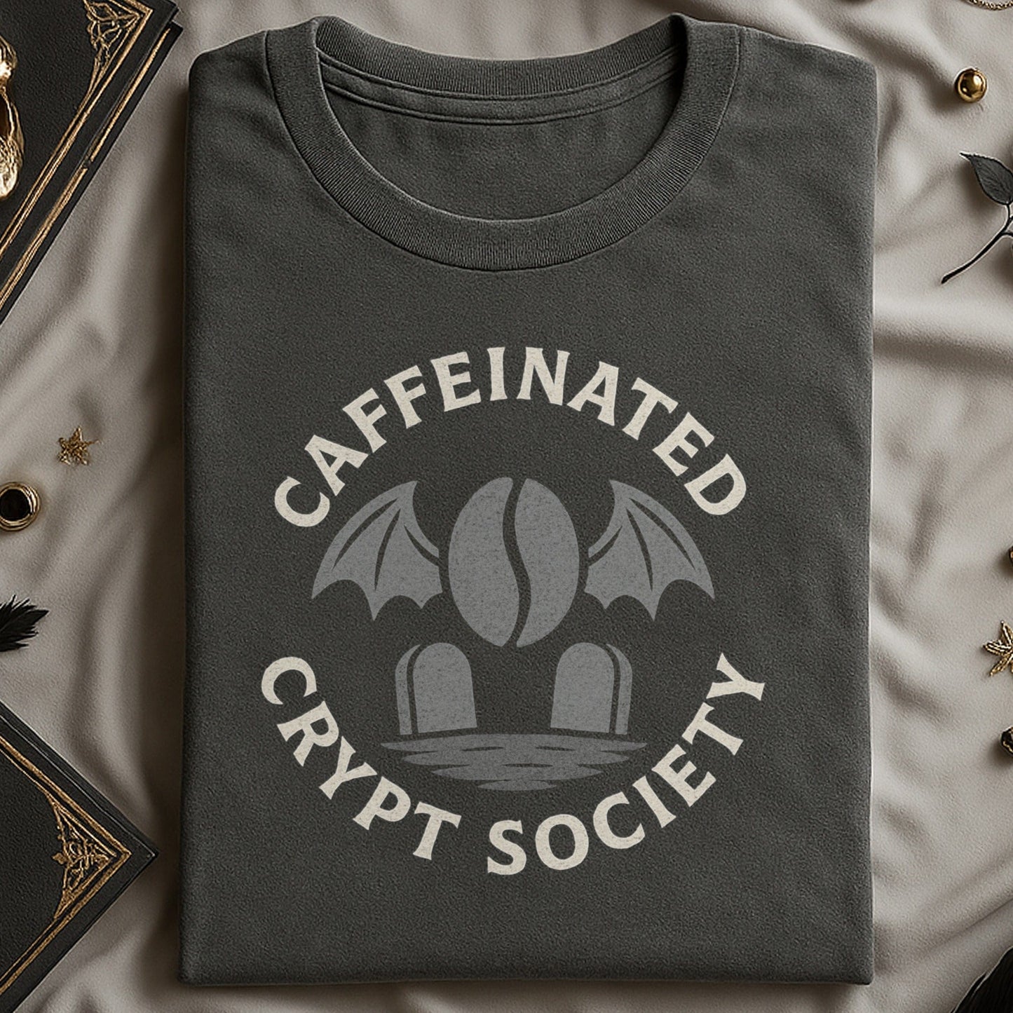 Caffeinated Crypt Society Themed T-shirt product