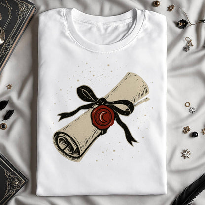 Diploma With Ribbon and Seal Graphic Tee product