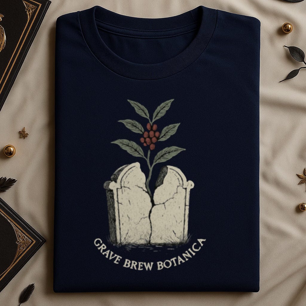 Grave Brew Botanica Tombstone Graphic Shirt product type