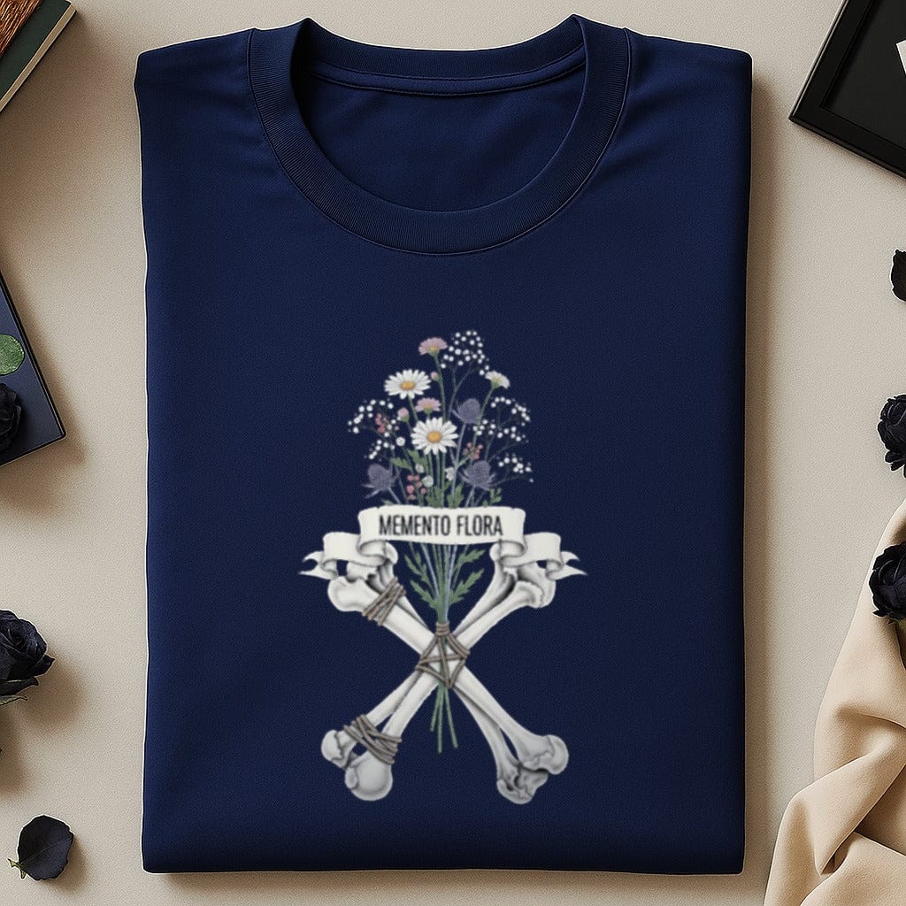 Memento Flora Blue Graphic Tee Shirt product type