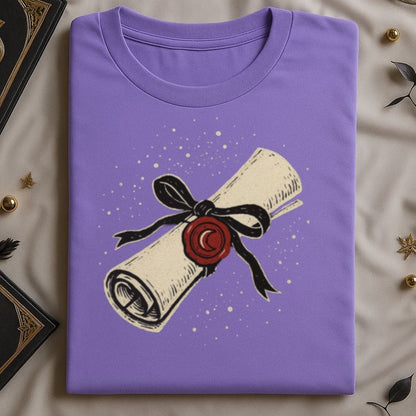 Scroll Design Casual Graphic T-Shirt product type