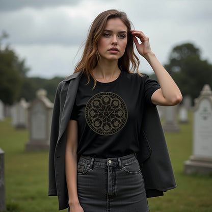 Stylish Black Graphic Printed Top for Fashionable Style product