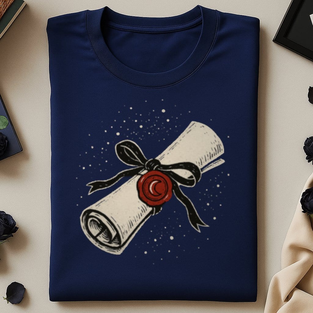 Vintage Scroll with Wax Seal Graphic Tee product