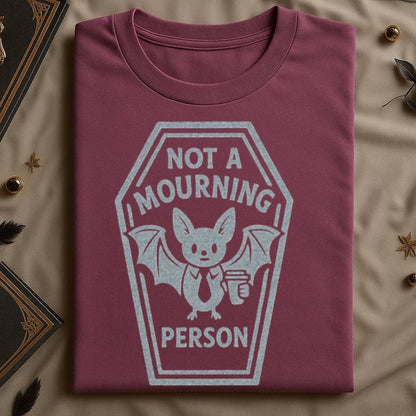 Not A Mourning Person Bat Design Graphic T-Shirt product type