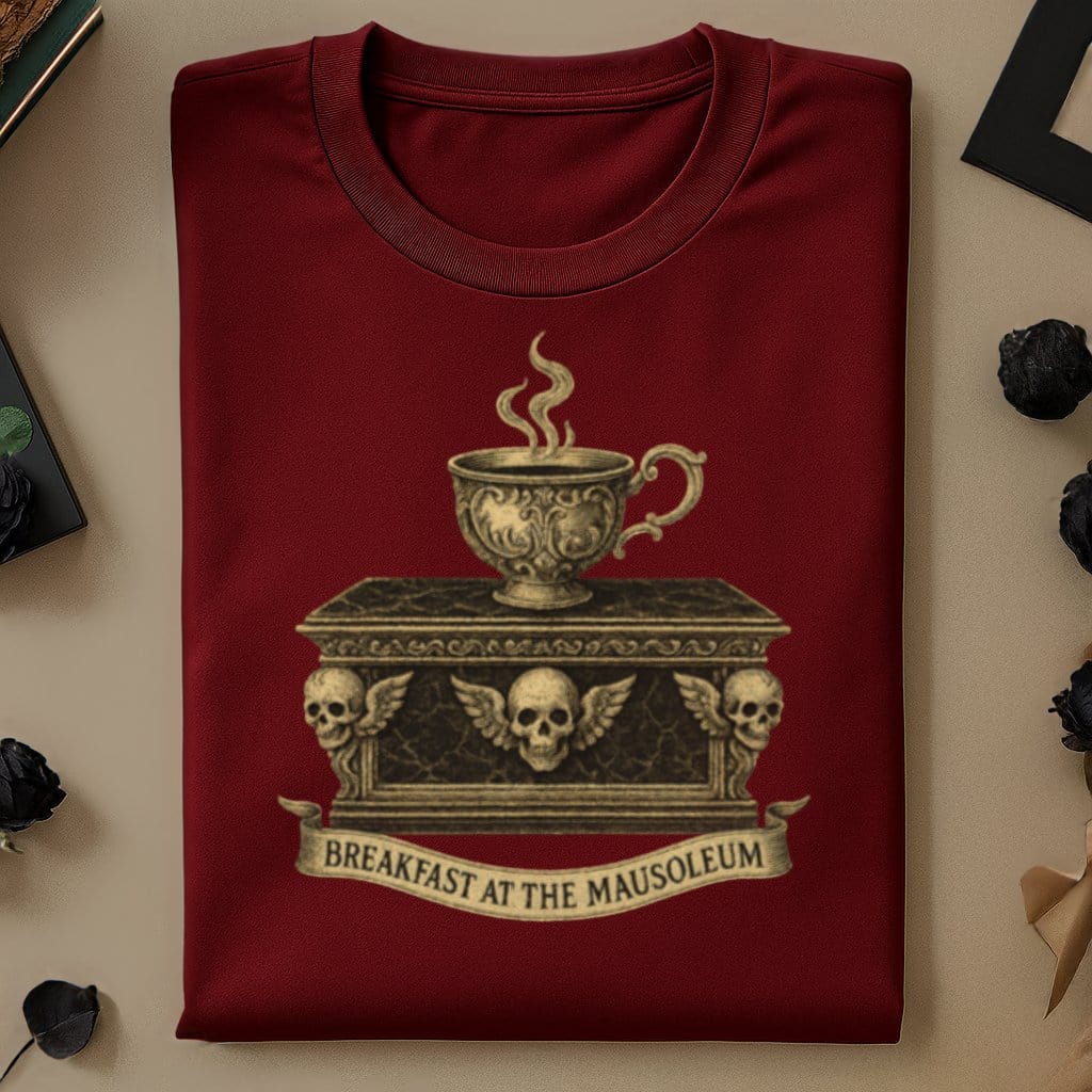 Breakfast at the Mausoleum Graphic Tee product