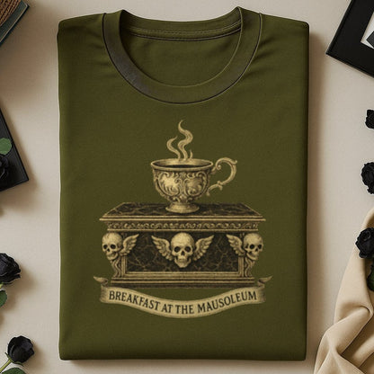 Breakfast at the Mausoleum Graphic Tee product