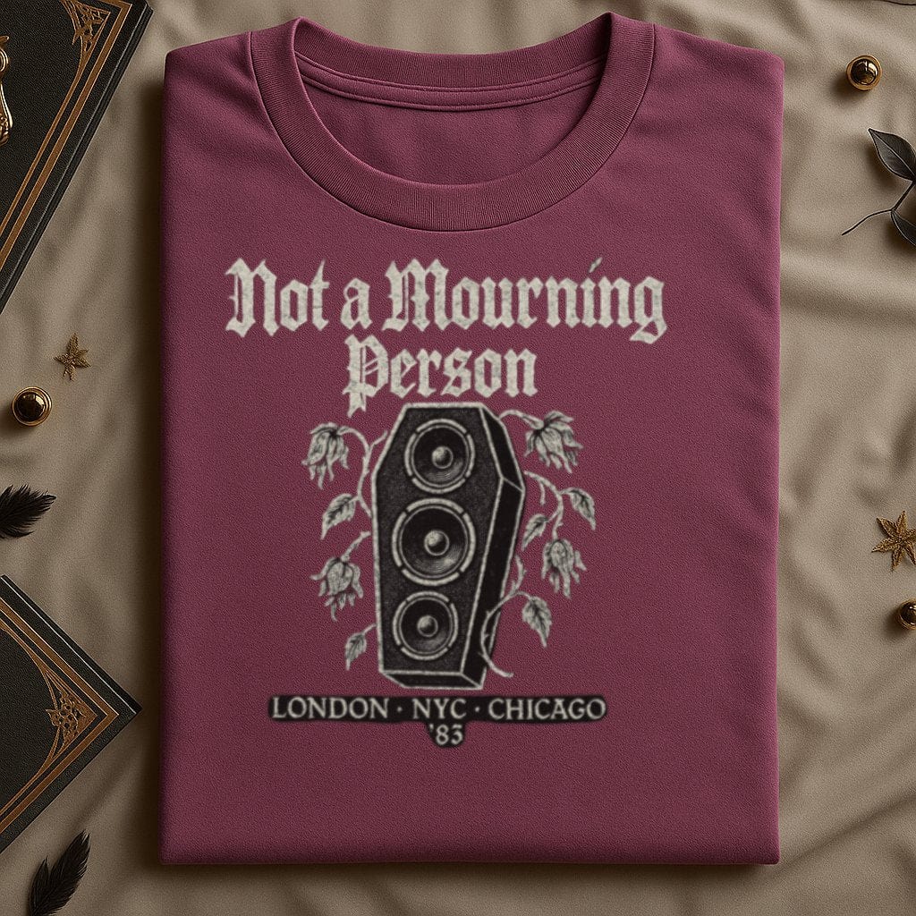 Not a Mourning Person Graphic Tee Product