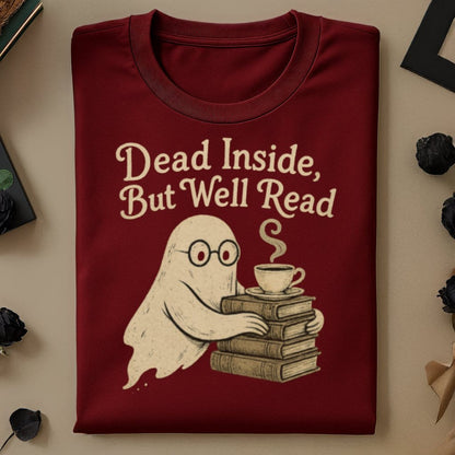 Dead Inside But Well Read Ghost T-shirt product