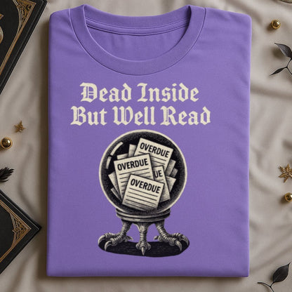 Dead Inside But Well Read Graphic Tee product