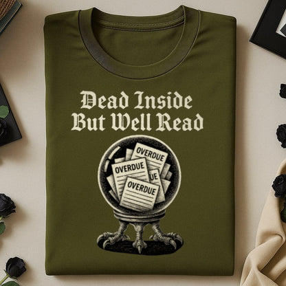 Dead Inside But Well Read Graphic T-Shirt product