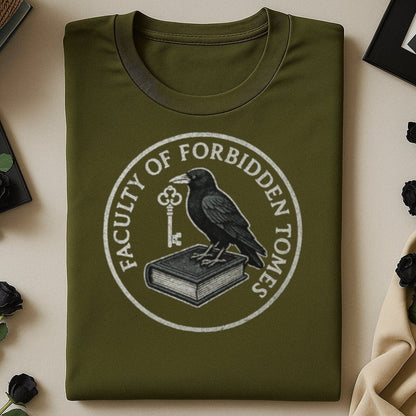 Faculty of Forbidden Tomes Graphic Design T-Shirt product type