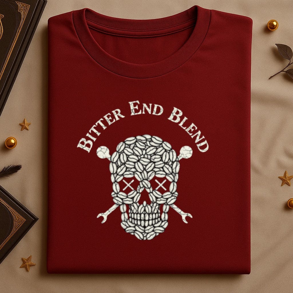 Bitter End Blend Skull Design T-shirt product