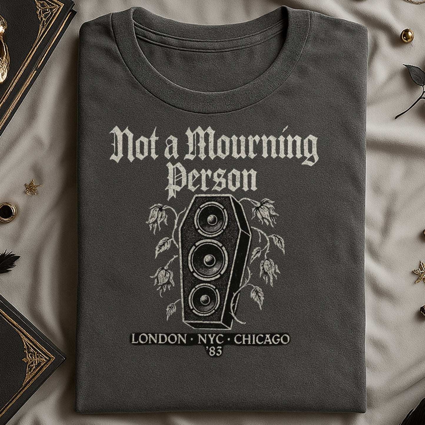 Not a Mourning Person Graphic T-Shirt product type