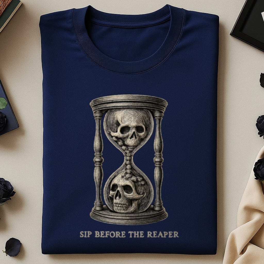 Sip Before the Reaper Graphic Printed T-shirt Product