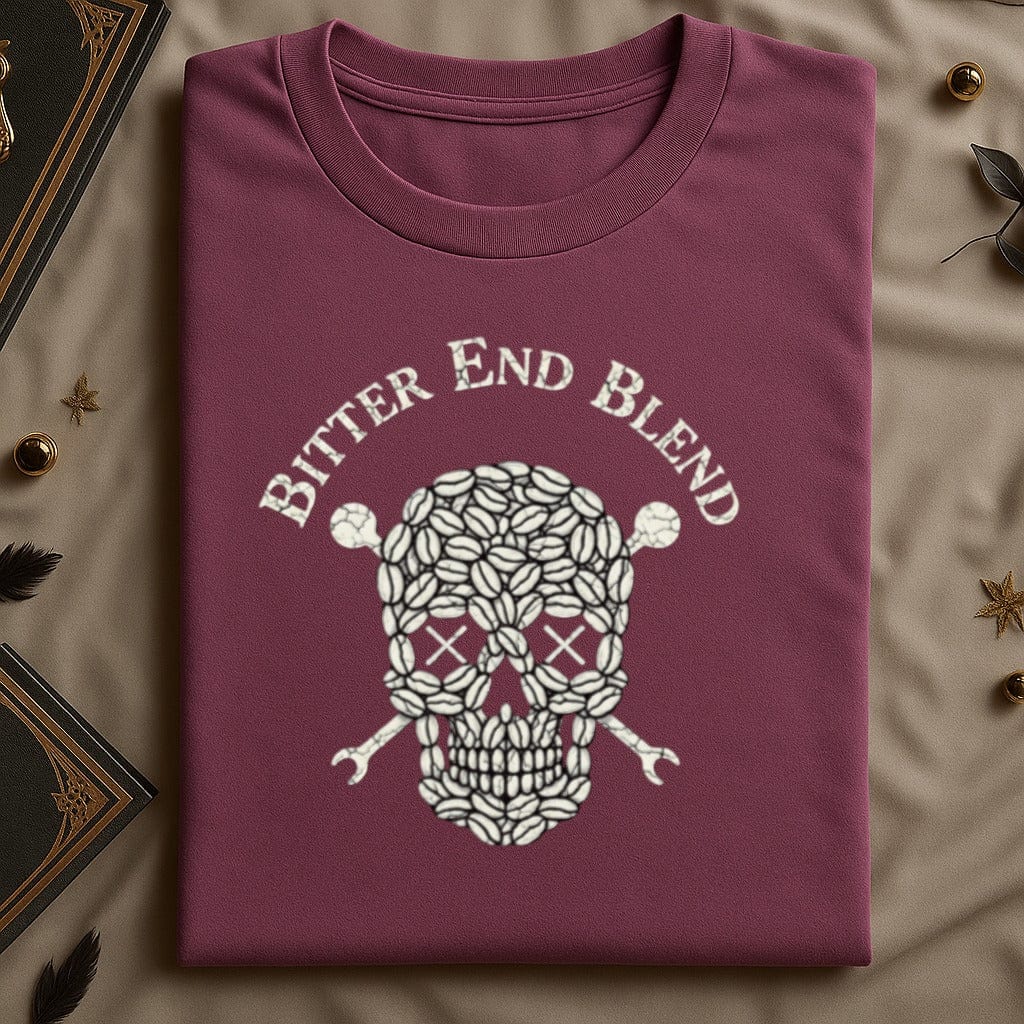 Bitter End Blend Skull Design Graphic Tee product
