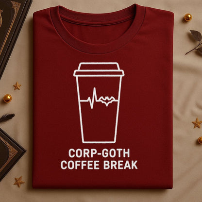Corp-Goth Coffee Break Shirt Graphic Tee product