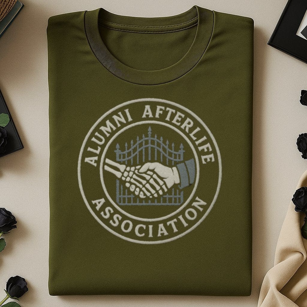 Alumni Afterlife Association Graphic T-shirt product type