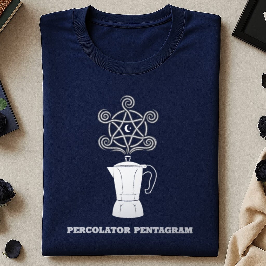 Percolator Pentagram graphic t-shirt unique product