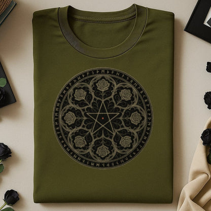 Nordic Rose Wheel Graphic Unisex Tee product