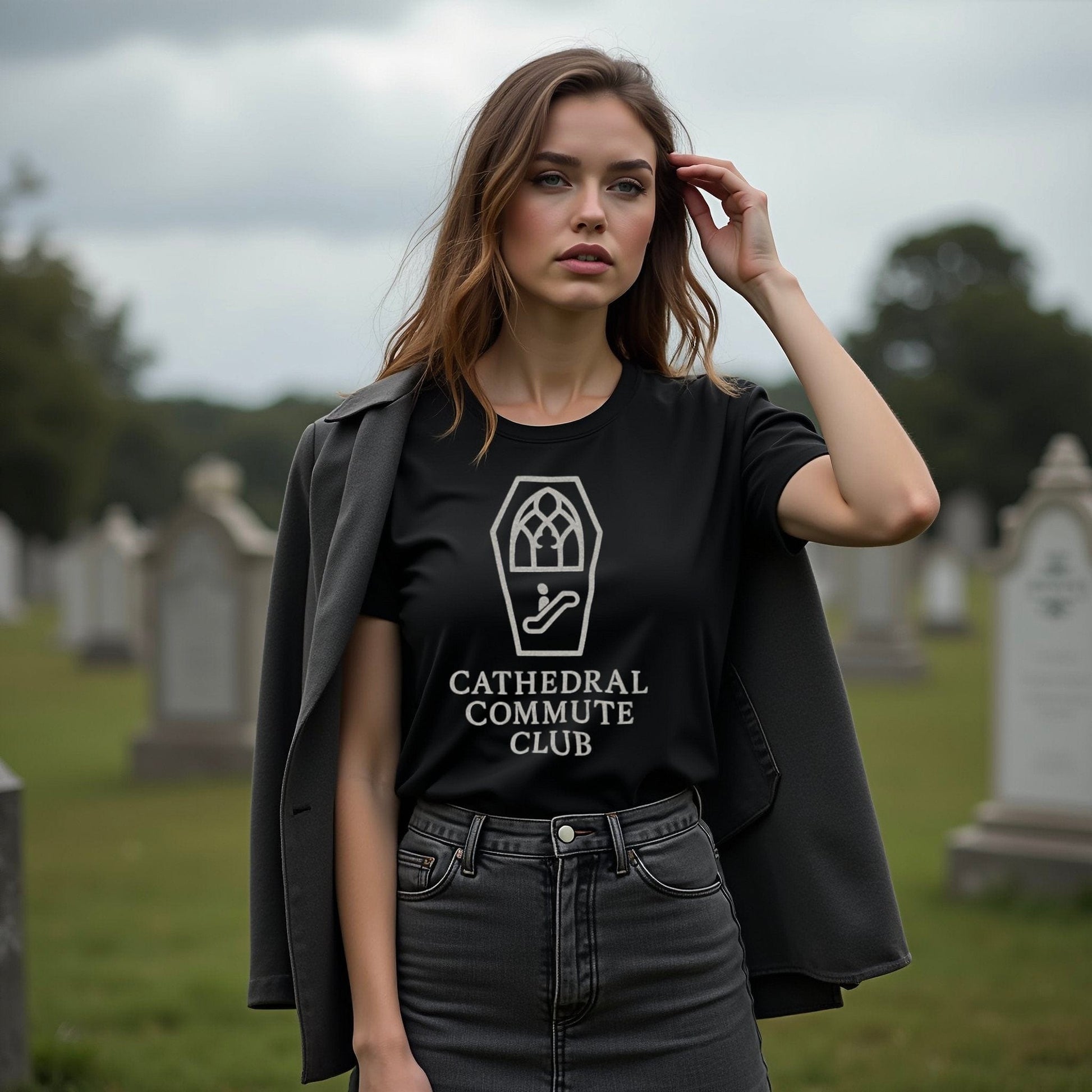 Cathedral Commute Club Graphic T-shirt product type