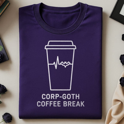 Corp-Goth Coffee Break Graphic Tee Shirt product type