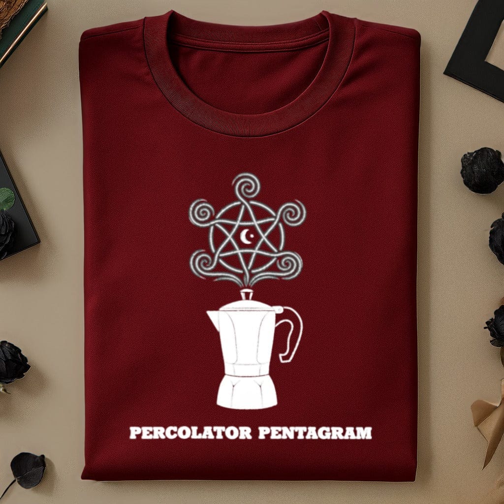 Percolator Pentagram Unique Coffee Theme Shirt product type