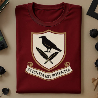 Scientia Est Potentia Raven Crest Shirt product